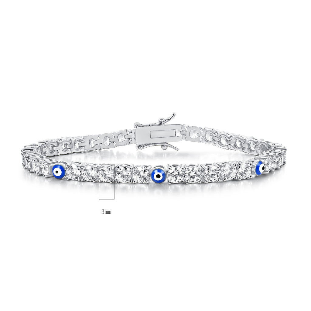 Stylish Tennis Bracelet: Light Luxury Charm, Everyday Shine