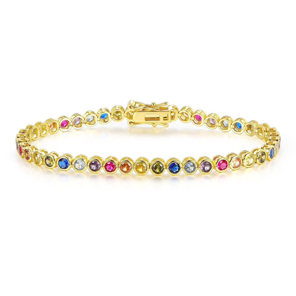 Stylish Tennis Bracelet: Light Luxury Charm, Everyday Shine