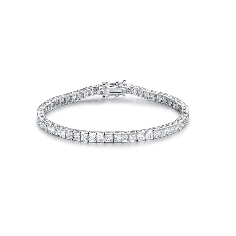 Stylish Tennis Bracelet: Light Luxury Charm, Everyday Shine