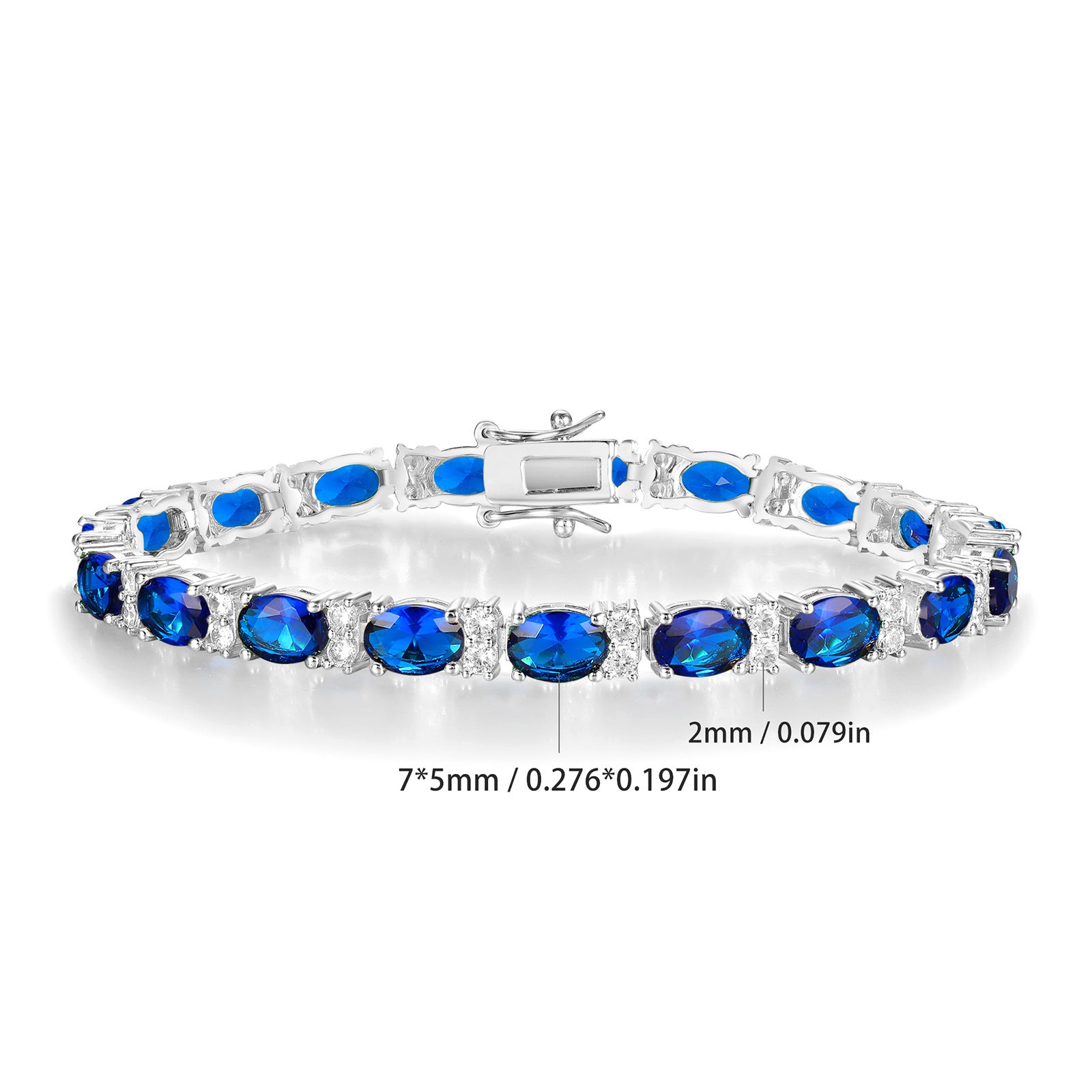Stylish Tennis Bracelet: Light Luxury Charm, Everyday Shine