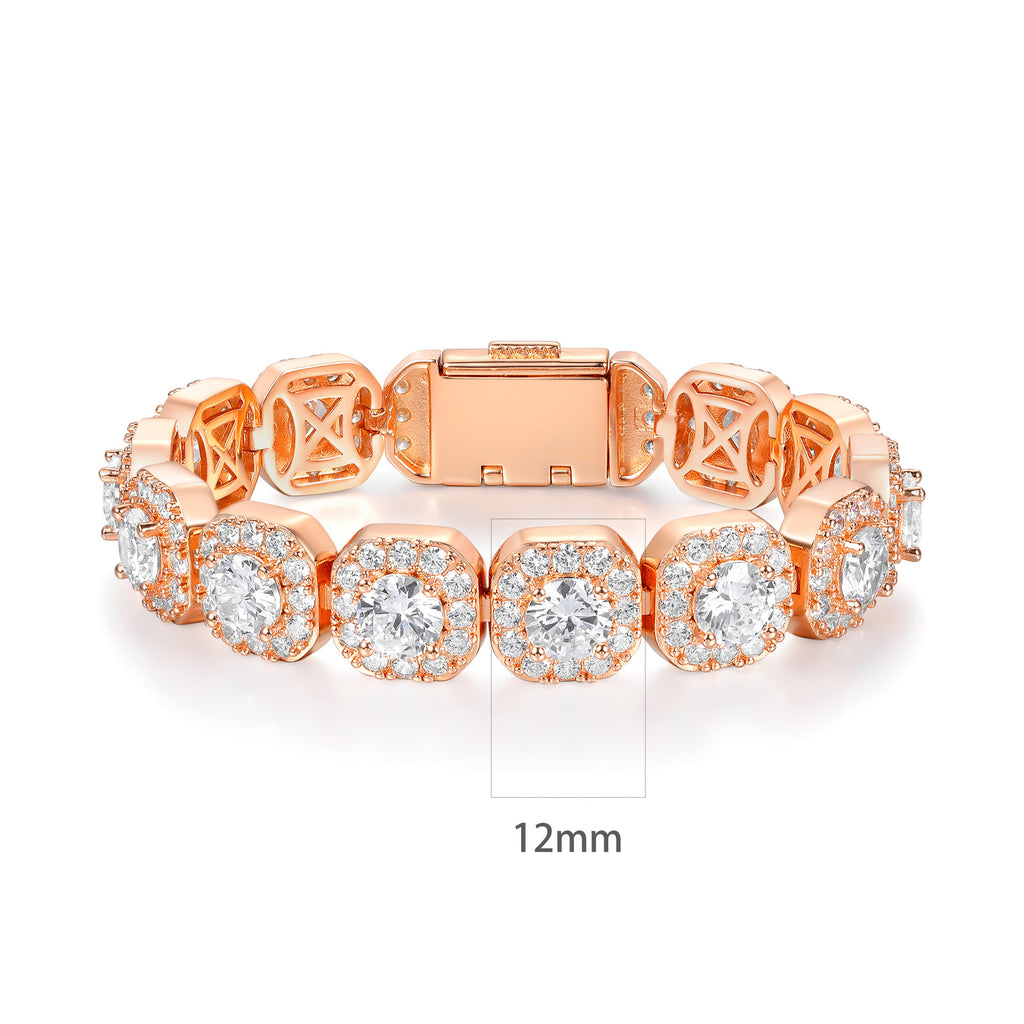 Stylish Tennis Bracelet: Light Luxury Charm, Everyday Shine
