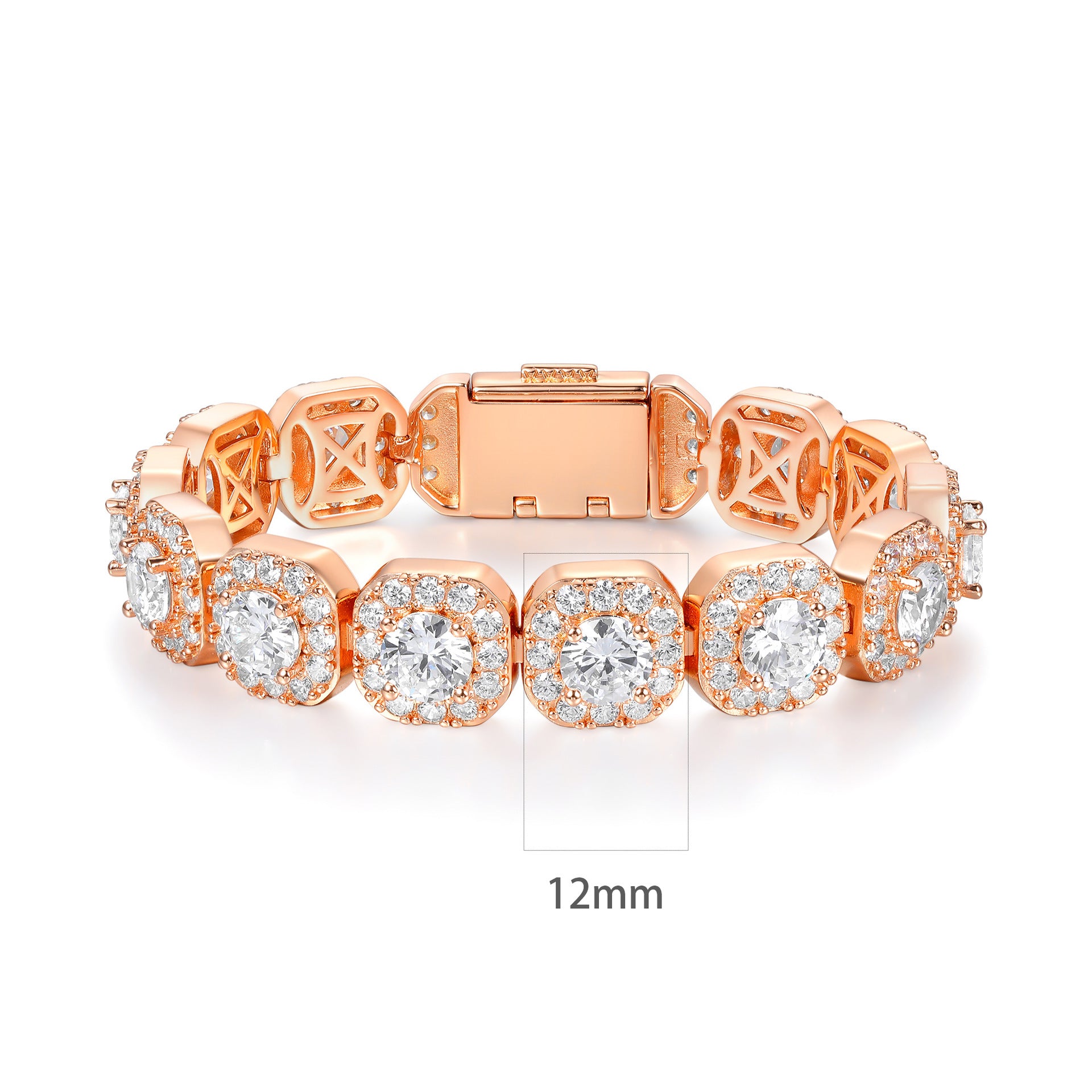 Stylish Tennis Bracelet: Light Luxury Charm, Everyday Shine