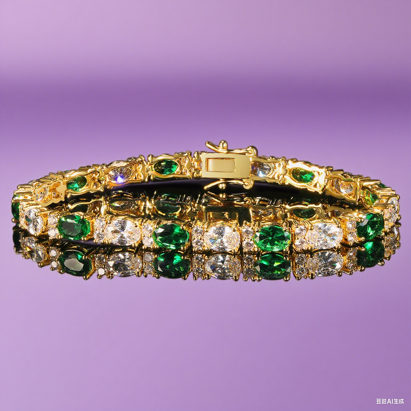 Stylish Tennis Bracelet: Light Luxury Charm, Everyday Shine