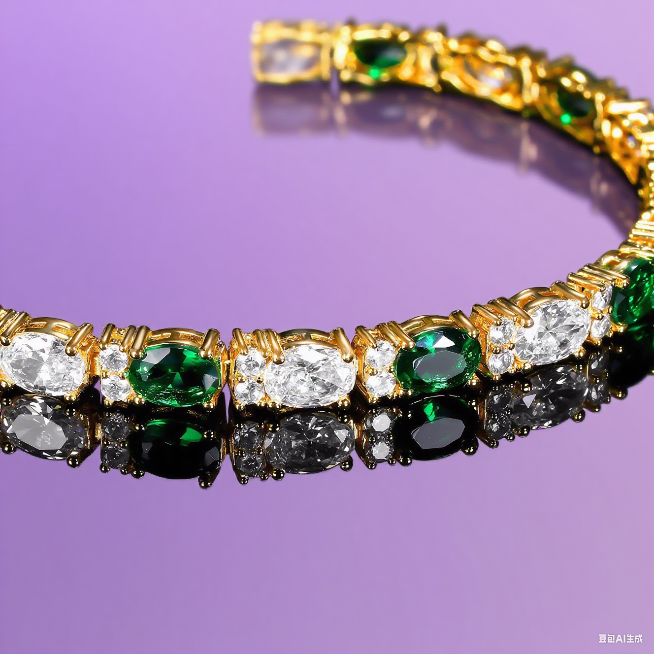 Stylish Tennis Bracelet: Light Luxury Charm, Everyday Shine