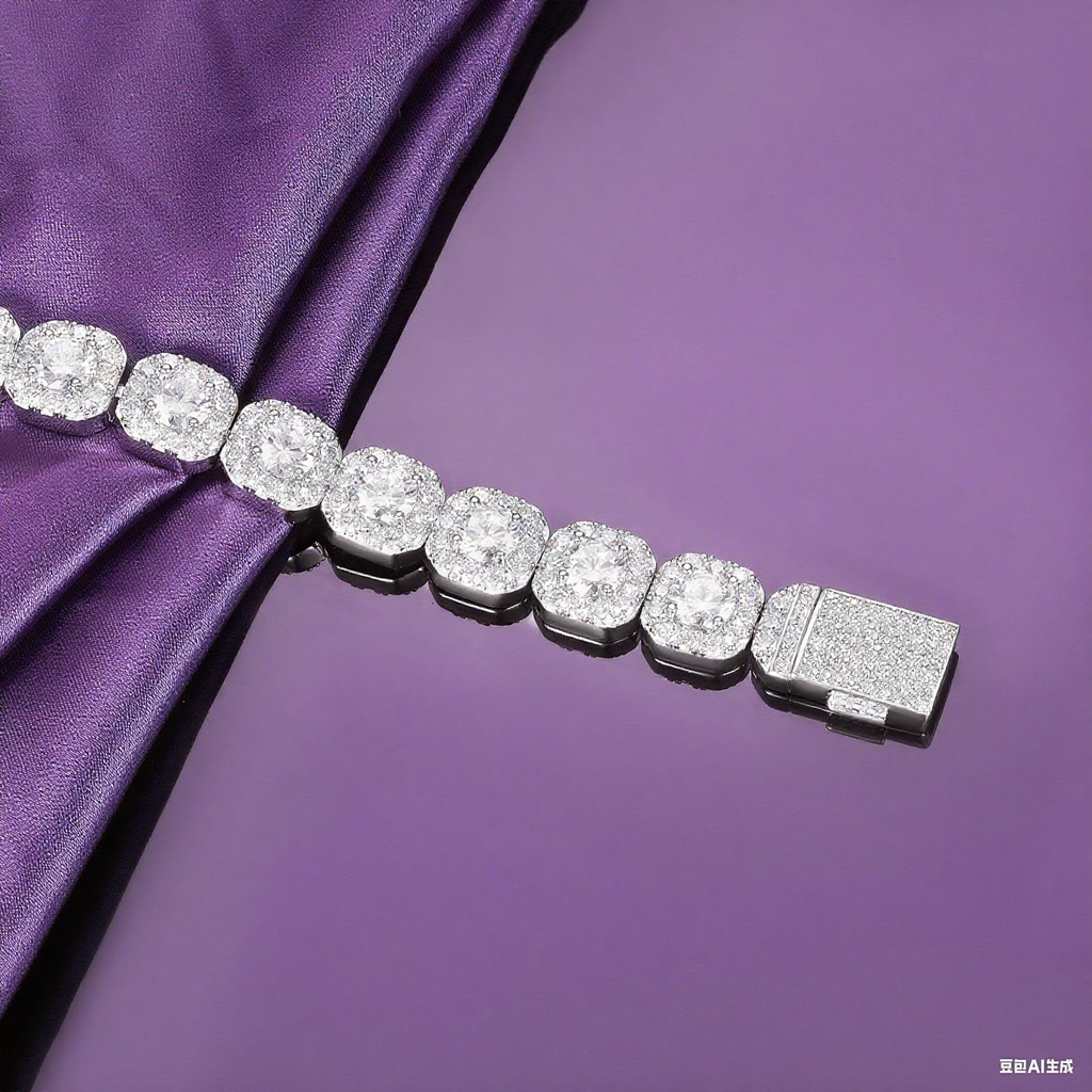 Stylish Tennis Bracelet: Light Luxury Charm, Everyday Shine