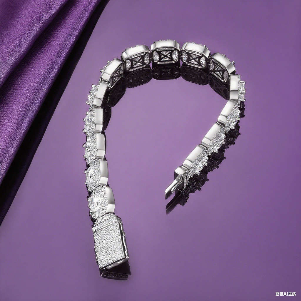 Stylish Tennis Bracelet: Light Luxury Charm, Everyday Shine