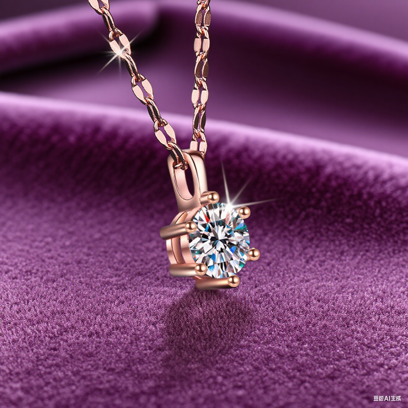 Everyday Glow Pure Silver Moissanite Pendant