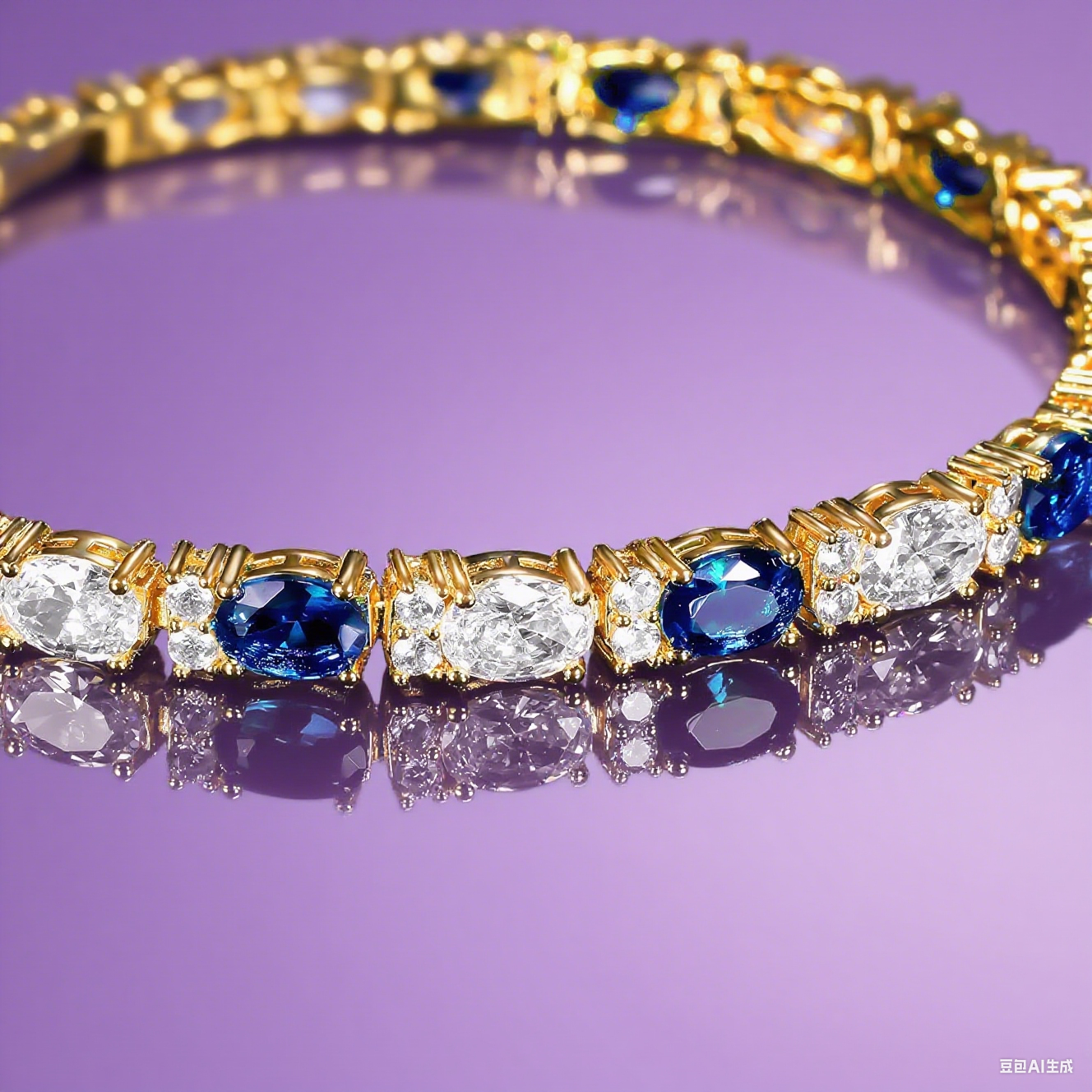 Stylish Tennis Bracelet: Light Luxury Charm, Everyday Shine