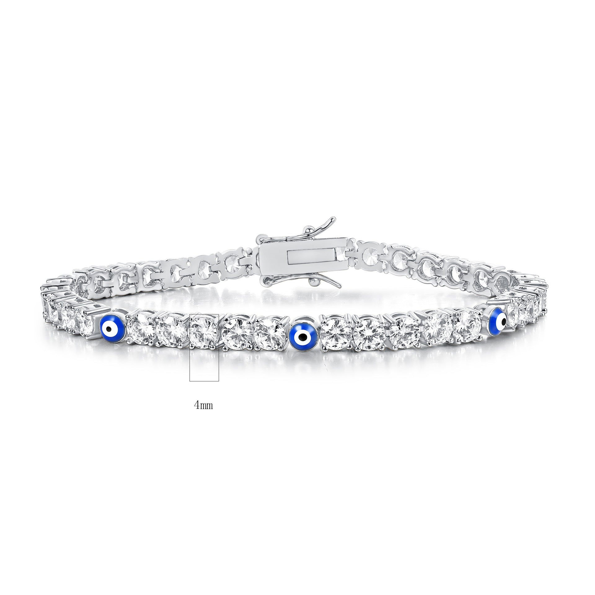 Stylish Tennis Bracelet: Light Luxury Charm, Everyday Shine