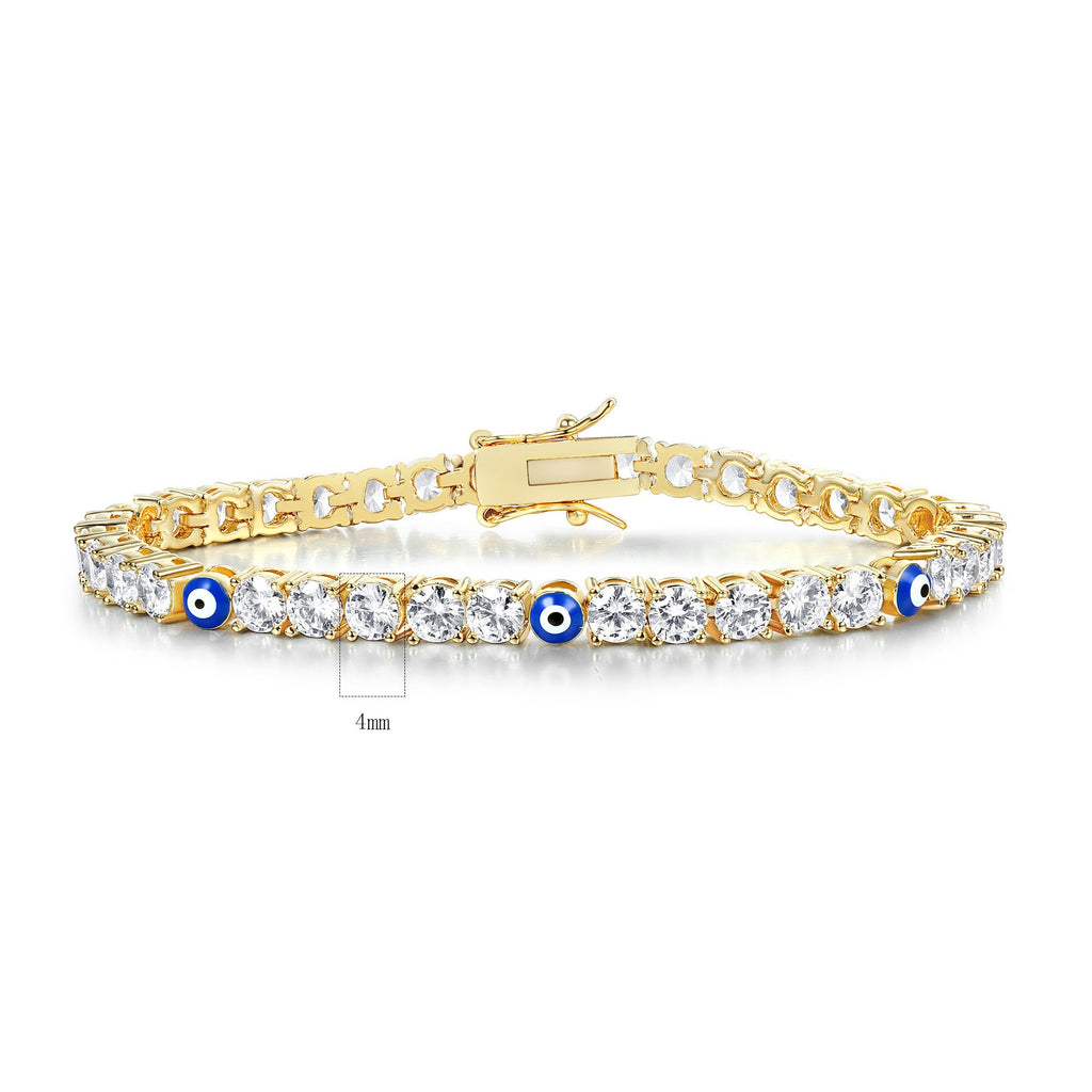 Stylish Tennis Bracelet: Light Luxury Charm, Everyday Shine