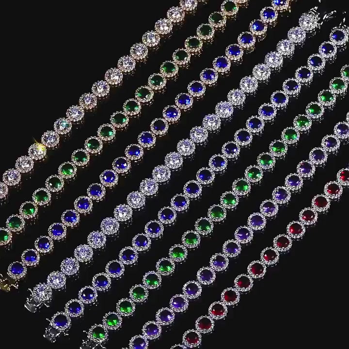 Stylish Tennis Bracelet: Light Luxury Charm, Everyday Shine