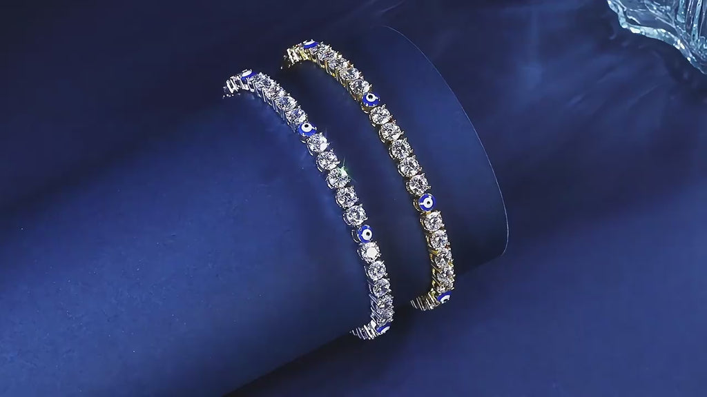 Stylish Tennis Bracelet: Light Luxury Charm, Everyday Shine