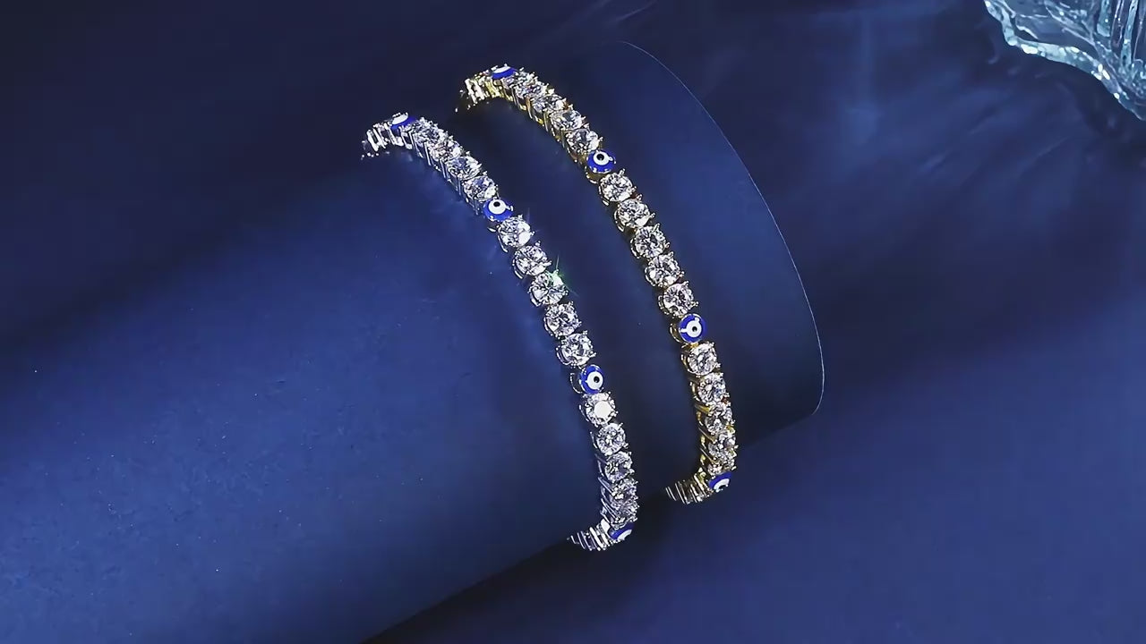 Stylish Tennis Bracelet: Light Luxury Charm, Everyday Shine